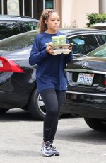 JORDYN WOODS at Erewhon Market in Los Angeles 08/10/2023