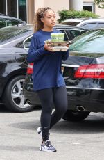 JORDYN WOODS at Erewhon Market in Los Angeles 08/10/2023
