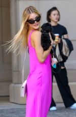 JOY CORRIGAN Out Shopping with Her Dog in Beverly Hills 08/01/2023