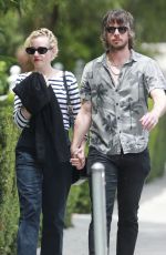 JULIA GARNER and Charlie Tahan on a Lunch Date in West Hollywood 08/09/2023