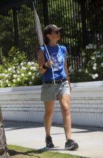 JUSTINE BATEMAN at SAG-AFTRA Strike at Netflix in Hollywood 08/02/2023