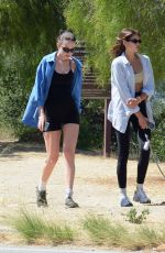 KAIA GERBER and ALAY BOWKER Out Hikinig in Los Angeles 08/16/2023
