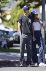 KAIA GERBER and Austin Butler a Lunch Date in Los Angeles 08/17/2023
