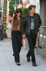 KAIA GERBER and Austin Butler Arrives at Funke Restaurant in Beverly Hills 08/28/2023