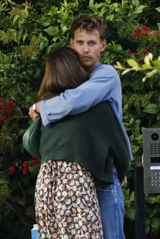 KAIA GERBER and Austin Butler at a Private Party in Malibu 08/19/2023