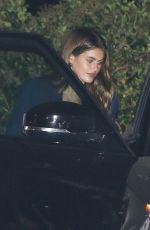 KAIA GERBER and KARLIE KLOSS Leaves Nobu in Malibu 08/13/2023