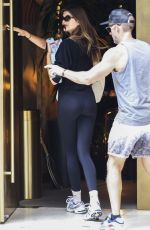 KAIA GERBER Arrives at a Workout Session in Los Angeles 08/19/2023