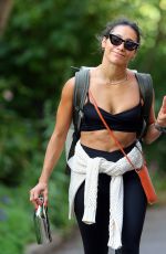 KAREN HAUER Leaves a Rehearsals in London 08/15/2023