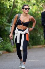 KAREN HAUER Leaves a Rehearsals in London 08/15/2023