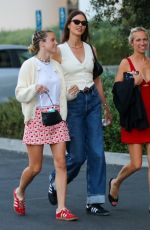 KARLIE KLOSS Arrives at Taylor Swift