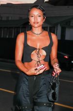 KARRUECHE TRAN Arrives at Giorgio Baldi in Santa Monica 08/01/2023