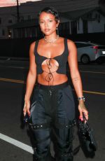 KARRUECHE TRAN Arrives at Giorgio Baldi in Santa Monica 08/01/2023