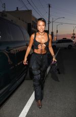KARRUECHE TRAN Arrives at Giorgio Baldi in Santa Monica 08/01/2023