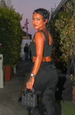 KARRUECHE TRAN Arrives at Giorgio Baldi in Santa Monica 08/01/2023
