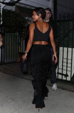 KARRUECHE TRAN Arrives at Giorgio Baldi in Santa Monica 08/01/2023