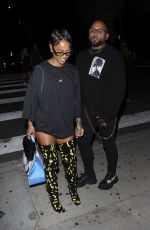 KARRUECHE TRAN Out for Dinner at Di Di Restaurant in West Hollywood 08/04/2023