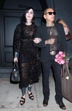 KAT VON D and Rafael Reyes on a Date Night in West Hollywood 08/02/2023