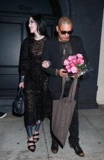 KAT VON D and Rafael Reyes on a Date Night in West Hollywood 08/02/2023