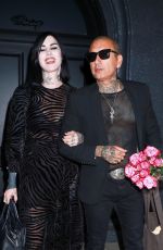 KAT VON D and Rafael Reyes on a Date Night in West Hollywood 08/02/2023