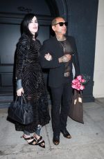 KAT VON D and Rafael Reyes on a Date Night in West Hollywood 08/02/2023