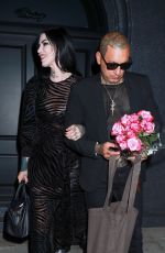 KAT VON D and Rafael Reyes on a Date Night in West Hollywood 08/02/2023