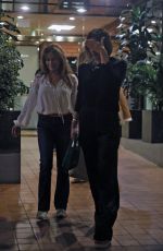 KATAHRINE MCPHEE Out for Dinner at Toscana in Brentwood 08/27/2023