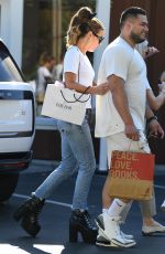 KATE BECKINSALE Out Shopping in Los Angeles 08/12/2023