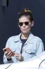 KATE MARA Out for Morning Pilates Class in Los Feliz 08/19/2023