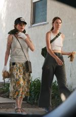 KATEY SAGAL Out for Lunch at All Time Restaurant with Her Daughter SARAH GRACE WHITE 08/29/2023