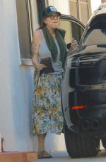KATEY SAGAL Out for Lunch at All Time Restaurant with Her Daughter SARAH GRACE WHITE 08/29/2023