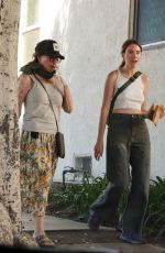 KATEY SAGAL Out for Lunch at All Time Restaurant with Her Daughter SARAH GRACE WHITE 08/29/2023