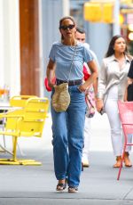 KATIE HOLMES in Denim Out in New York 08/04/2023