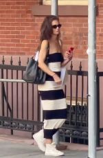 KATIE HOLMES Out and About in Manhattan 08/14/2023