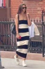KATIE HOLMES Out and About in Manhattan 08/14/2023
