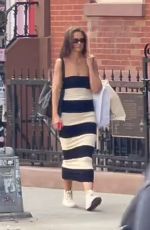 KATIE HOLMES Out and About in Manhattan 08/14/2023