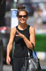 KATIE HOLMES Out with a Friend in New York 08/14/2023