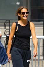 KATIE HOLMES Out with a Friend in New York 08/14/2023
