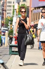 KATIE HOLMES Out with a Friend in New York 08/14/2023