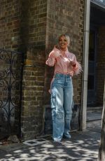 KATIE PIPER on a Filming Break in London 08/17/2023