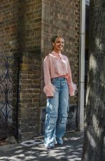 KATIE PIPER on a Filming Break in London 08/17/2023