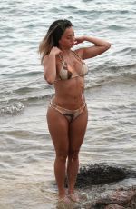 KAZIMIR CROSSLEY in Bikini at a Beach in Ibiza 08/26/2023