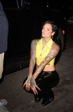 KEHLANI Arrives at Sol Blume Festival in Los Angeles 08/21/2023