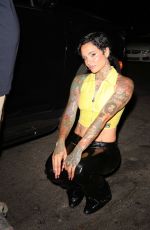 KEHLANI Arrives at Sol Blume Festival in Los Angeles 08/21/2023