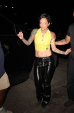 KEHLANI Arrives at Sol Blume Festival in Los Angeles 08/21/2023