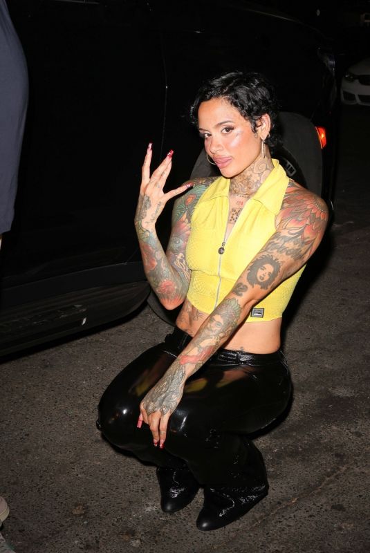 KEHLANI Arrives at Sol Blume Festival in Los Angeles 08/21/2023