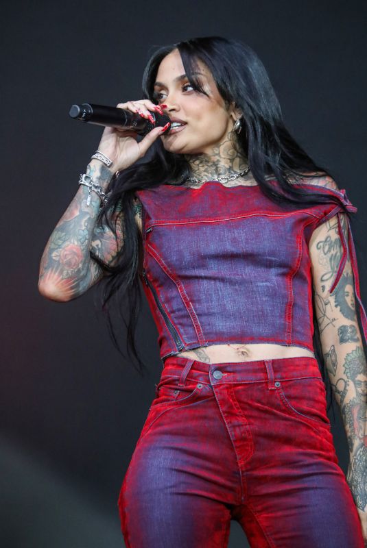 KEHLANI Performs at All Points East Music Festival in London 08/18/2023