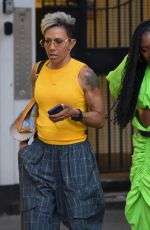 KELLY HOLMES and DAWN BUTLER Night Out in New York 08/23/2023