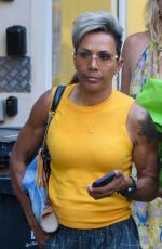 KELLY HOLMES and DAWN BUTLER Night Out in New York 08/23/2023