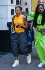 KELLY HOLMES and DAWN BUTLER Night Out in New York 08/23/2023