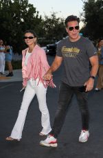 KELSI TAYLOR Arrives at Taylor Swift